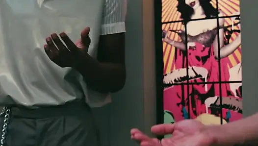 6-mann-gangbANG mit mia stone - doppelpenetrationswarnung mit schwarzem schwanz!