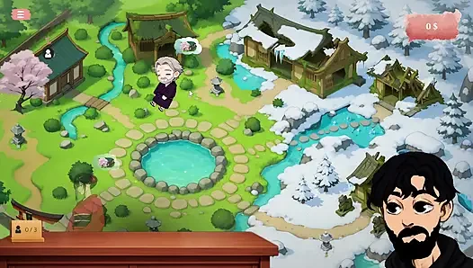 Onsen cewek-cewek monster, kami diangkut ke dunia yang penuh dengan yokais, kompilasi adegan bagian 1