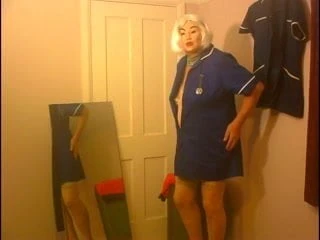 Dee as a sexy nurse they like me at work