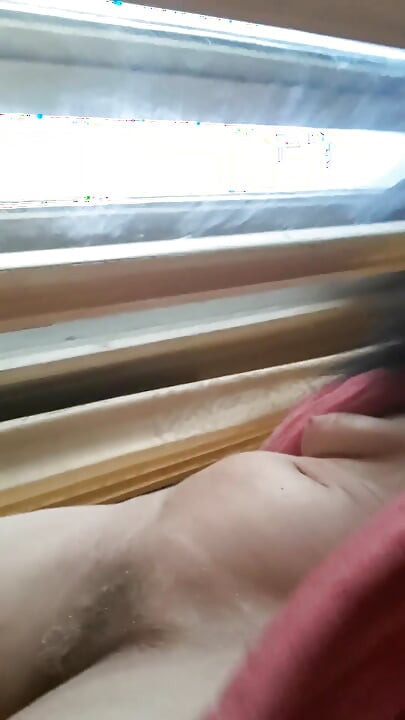 Cock Stuck Into the Window and Fuck Me
