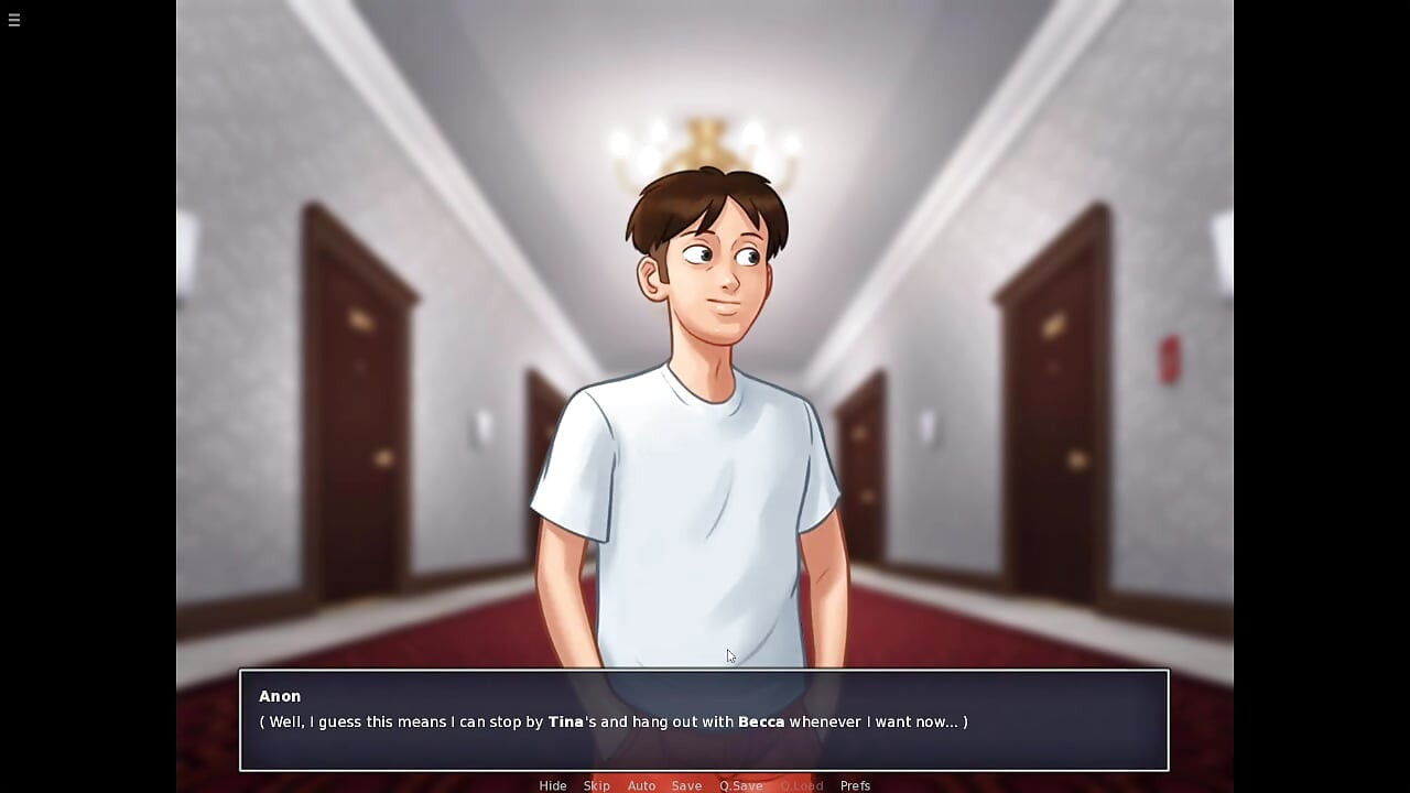 Becca Was Horny She Loves Riding Me Roxxy Watching us Summertime Saga