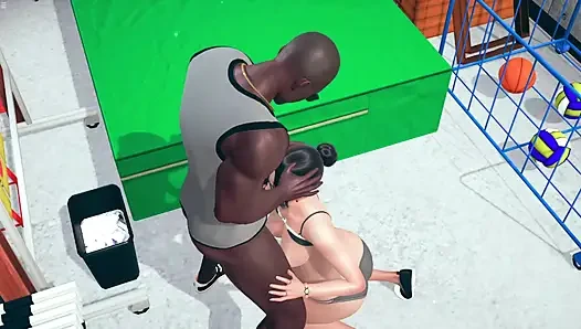 Japanese Milf Sucking Neighbour Guy Big Black Cock