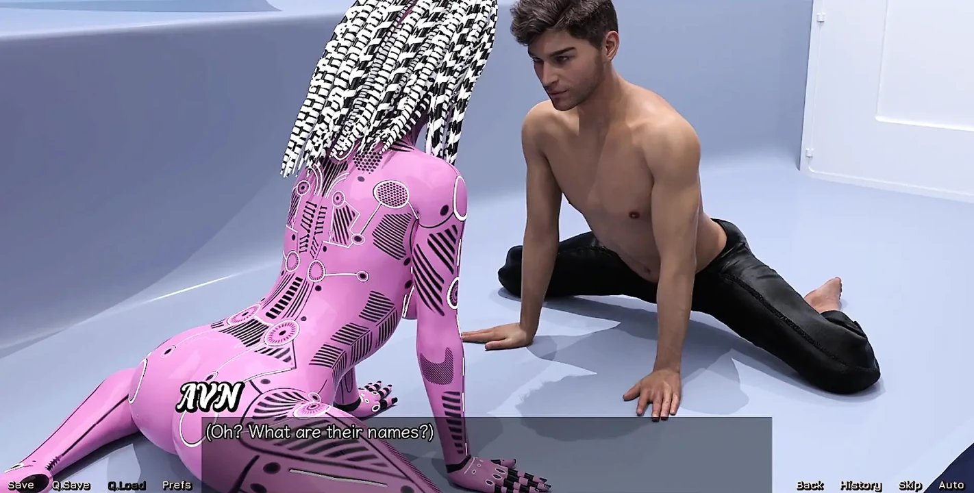Stranded in Space - Sexy Yoga with Ai Robot