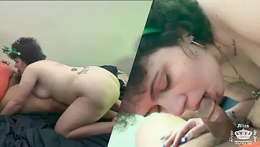 St. Patrick günü sabah sürprizi: Yahudi cüce cin sürtük Kosher Kong King'i ziyaret etti!