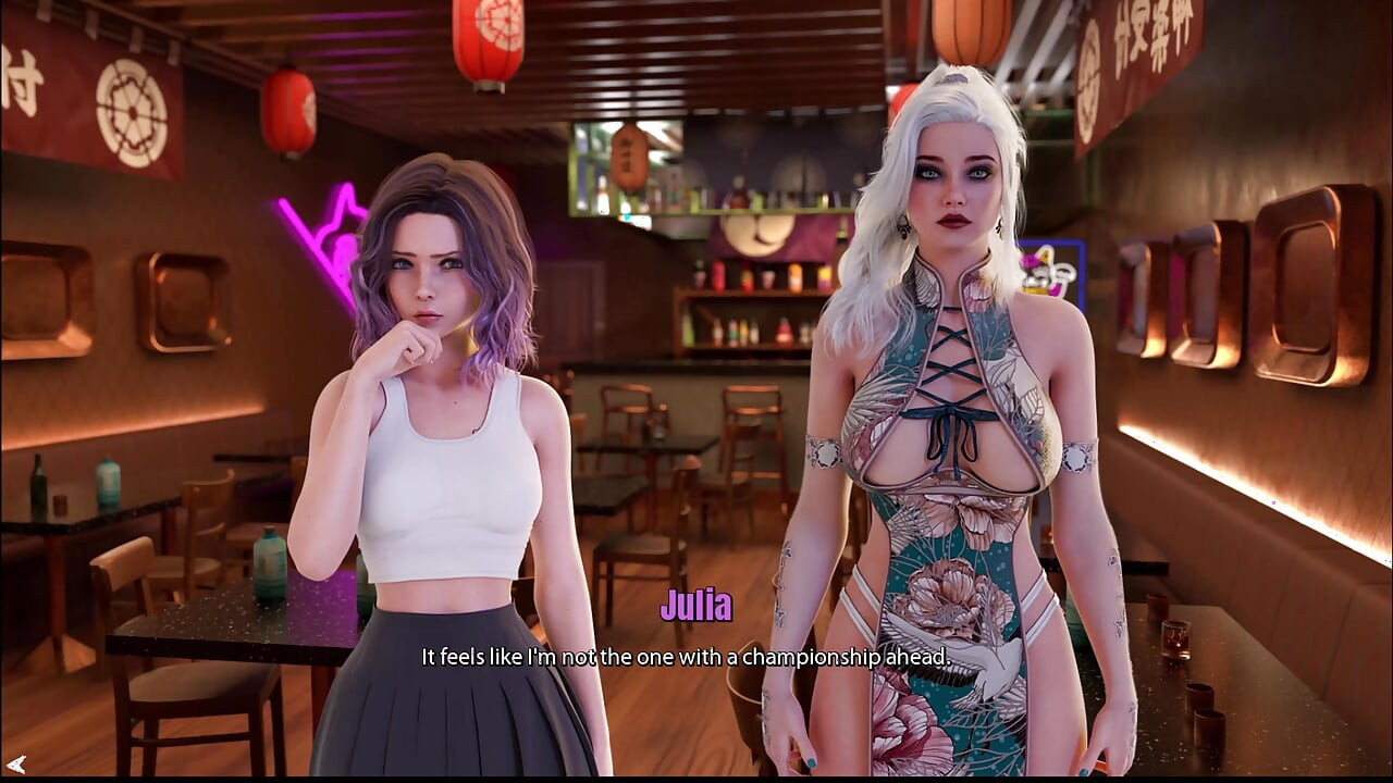 Julia v Japonsku 6 Tanaka Dostala koláč himiko prsa