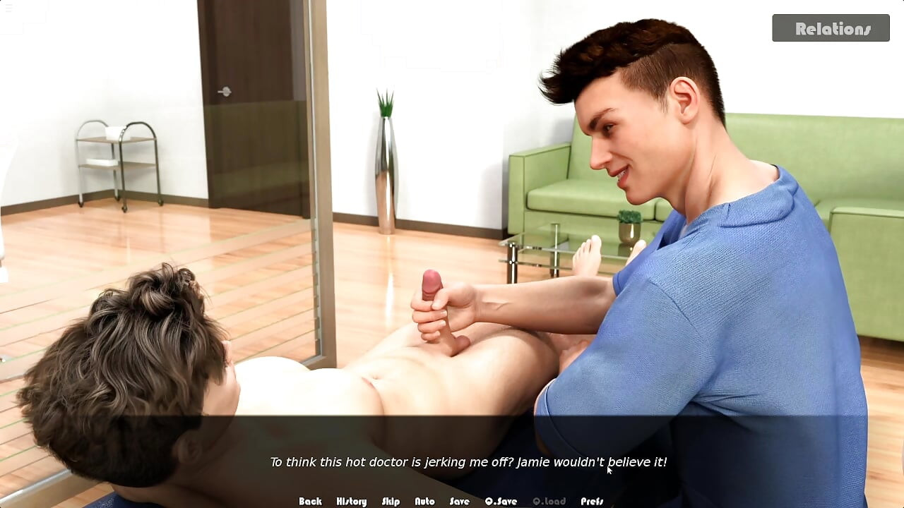 Gay Doctor Frank Giving Handjob To 18 Plus Boy Oliver While Body Checkup