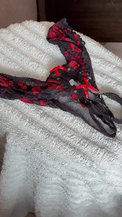 Cum on Wife’s Panties 11
