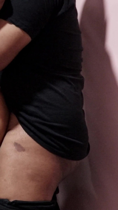 Big Ass Amateur Stepsister Standing Fuck in Kitchen Corner