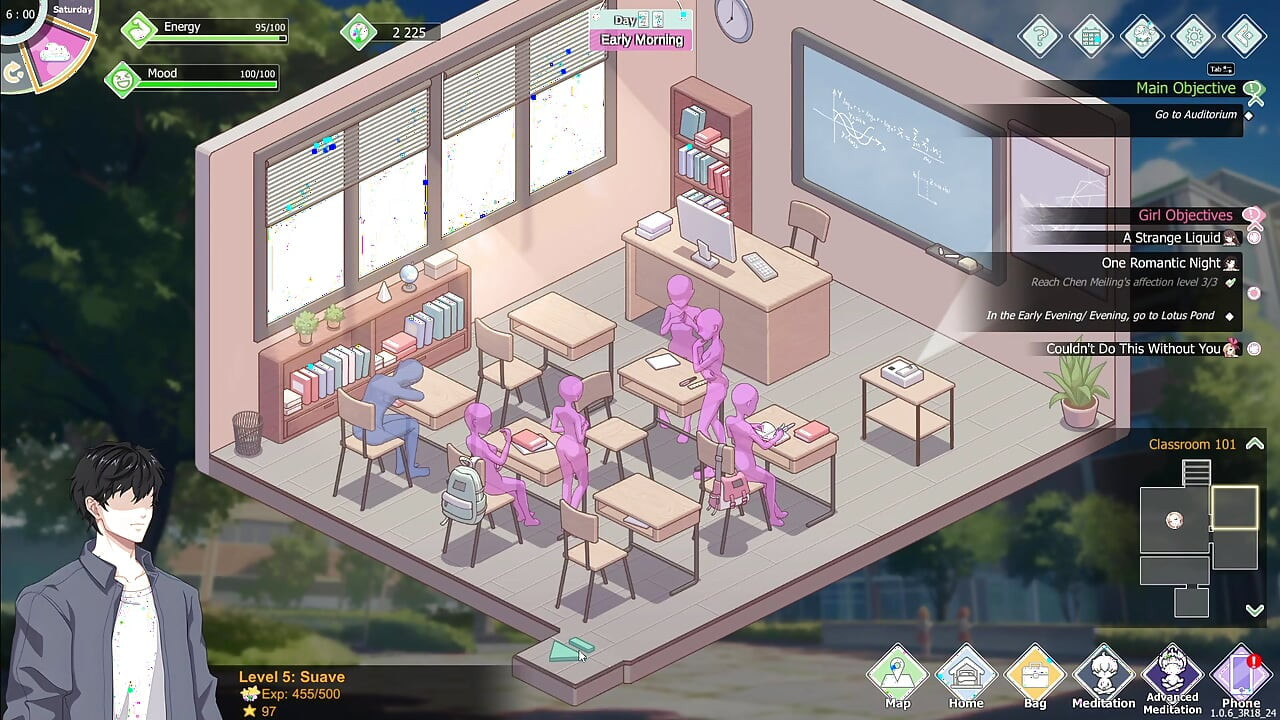 Happay student part 4! Was trying to fuck girls hard but this episide only grind