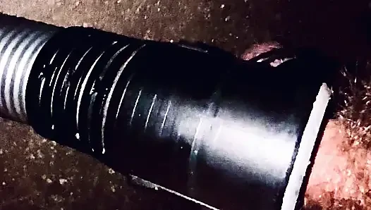 I let my cock be blown by vacuum cleaner