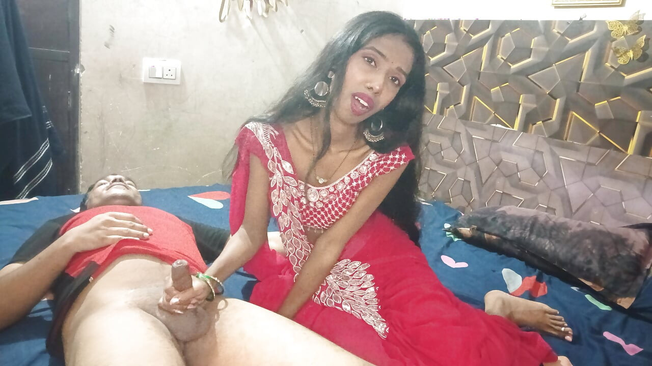 New saree me bhabhi ji ki chudai