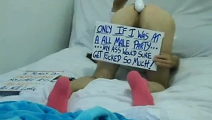 guys, a all male party 4 ass fun......