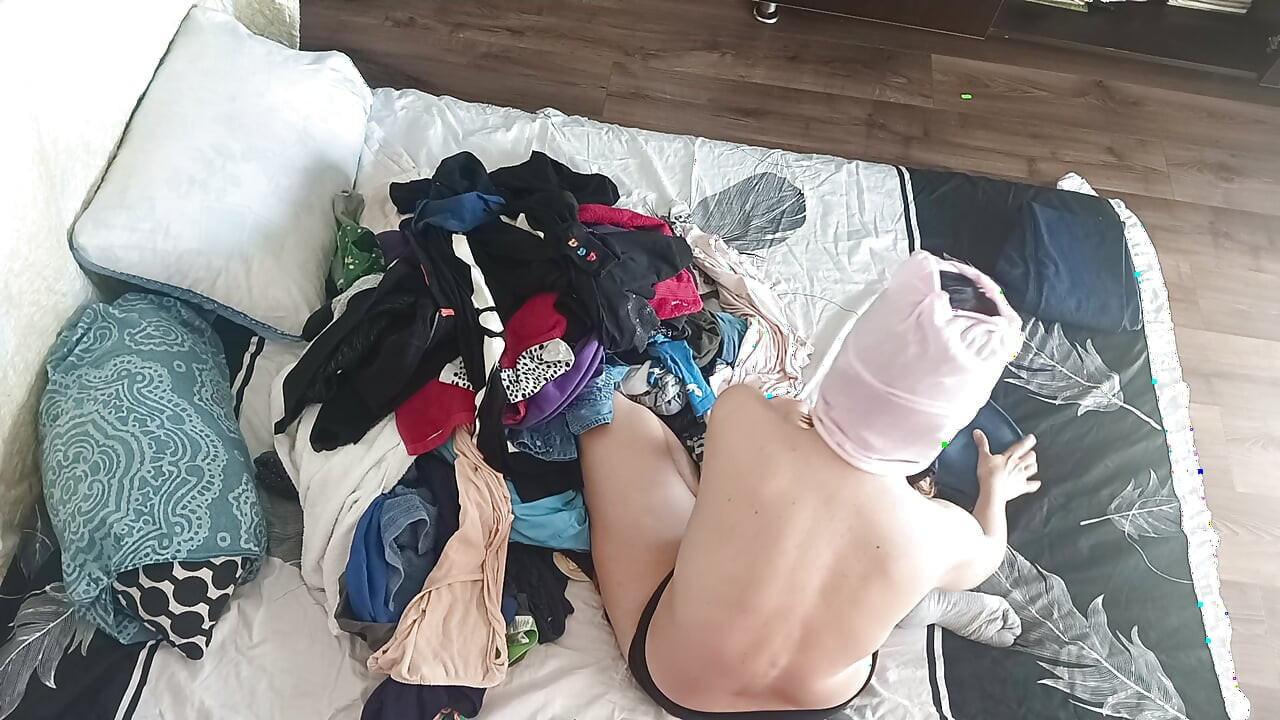 Sensual massage of a sexy couple with oil on the body.