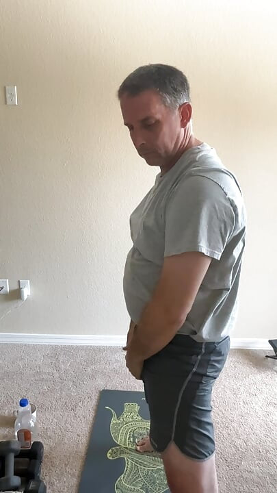 Stretching and lifting weights