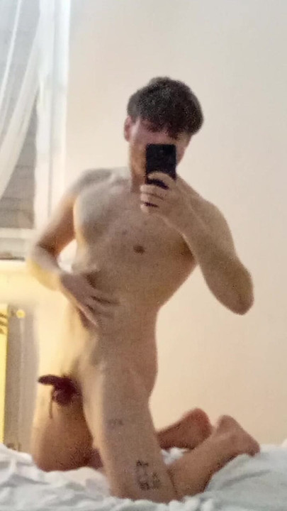 Bad bunny, hot MEN bored on bed