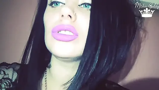 Purple kisses and licks