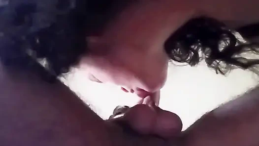 MILF Stepmom Sucking Cock and Balls