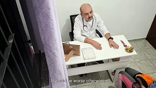 Ortopedi doktorunun yerine gelen doktor delirmiş.