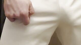 Solo Guy Pissing in My Training Shorts