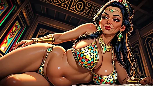 Ai seksi Jasmine Aladdin Prenses çıplak