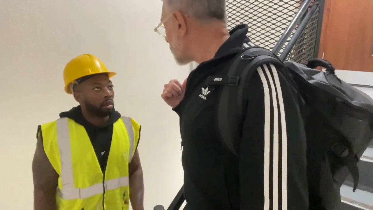 Daddy Helps Out the Onsite Contractor