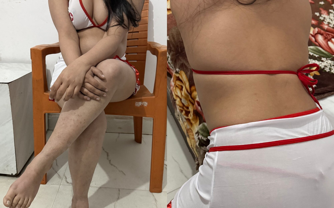 ฉันโทรหาพยาบาลและหักเธอเพื่อเย็ด