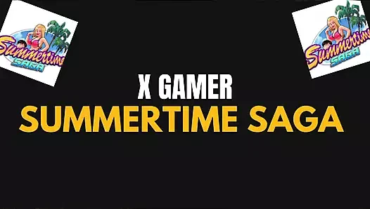 Debbie Let's Watch TV Together Summertime Saga Gameplay Video