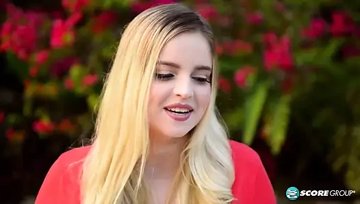 Big-titted Codi Vore bounces her tits and fingers her bush