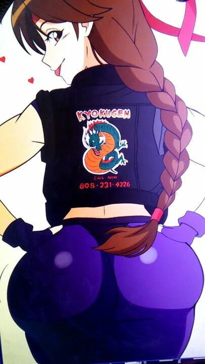 Cum homenaje - yuri sakazaki (arte por mergeritter)