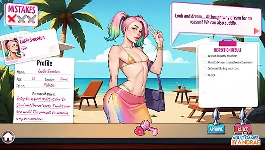 Ep2: Day 2: Beach Activities - Futa Zone Lewd Control