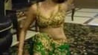 Симпатичная индийская девушка в горячем танце