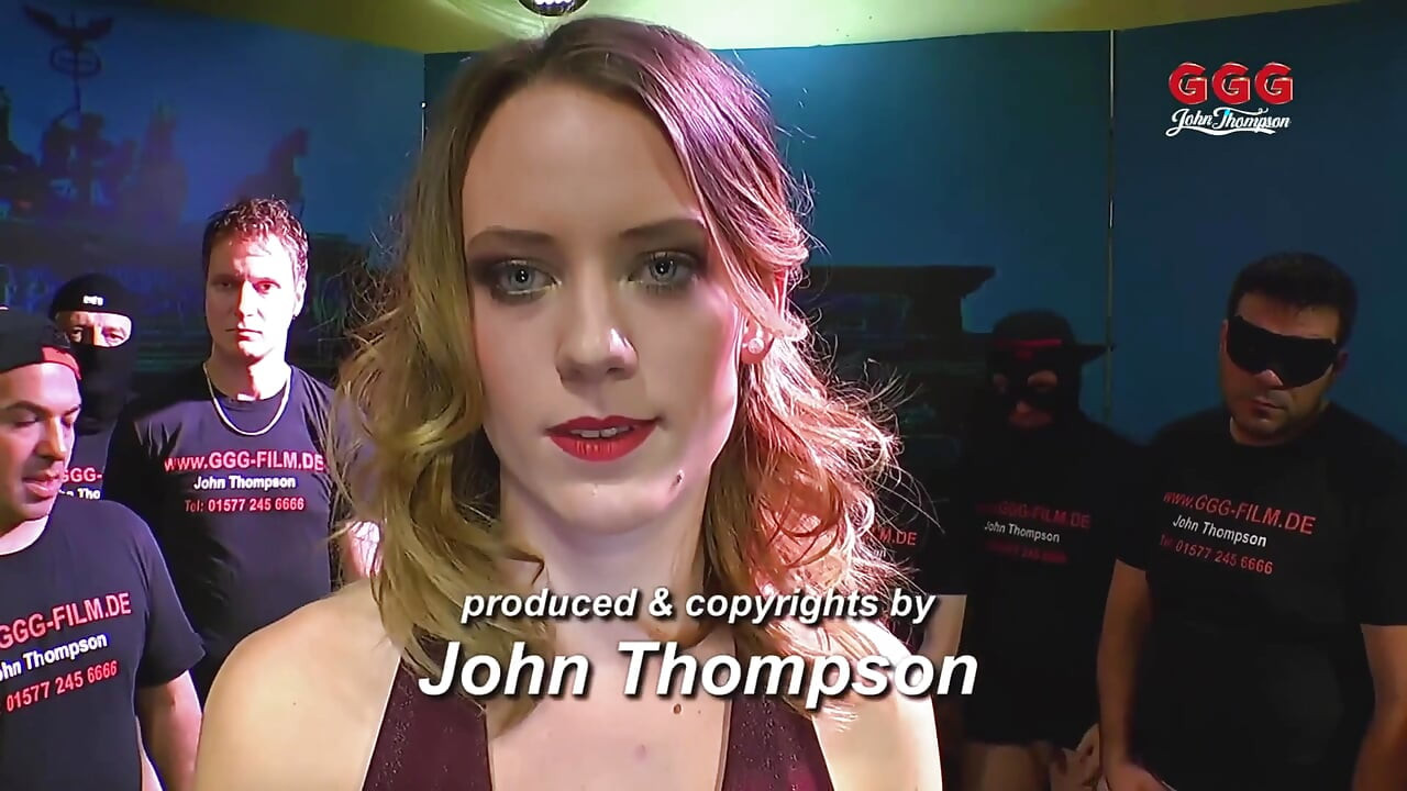 Pesta seks gangbang liar untuk pelacur jalang