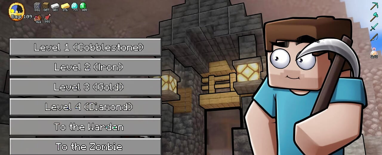 Minecraft Hornycraft - partea 56 Ejaculare înăuntru cu un gardian! de Loveskysanhentai