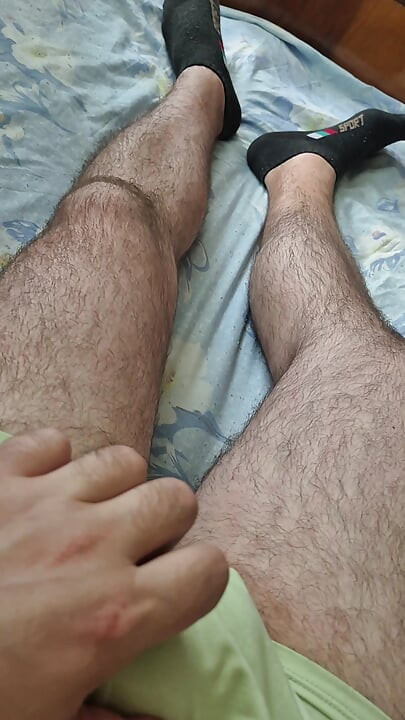 Thick, meaty Bulgarian dick shoots out a fountain of sperm.