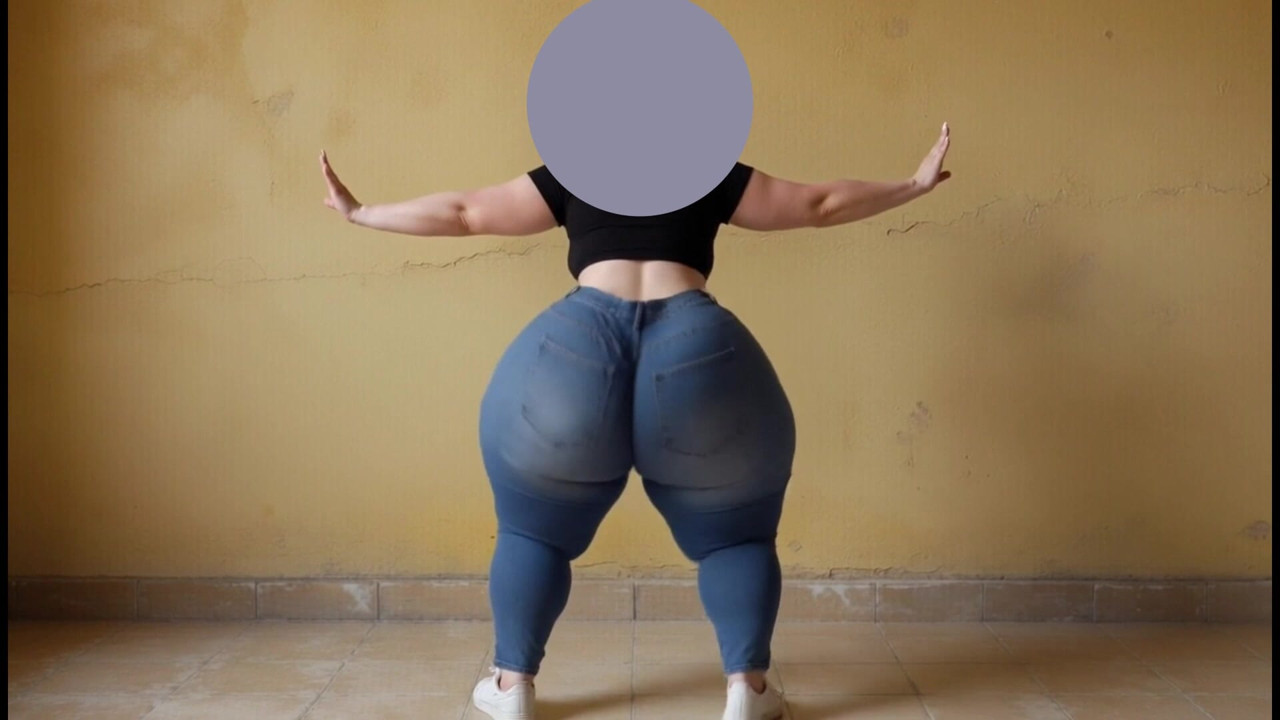 Chico femboy de culo gordo