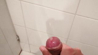 Uncut Cock cumshot