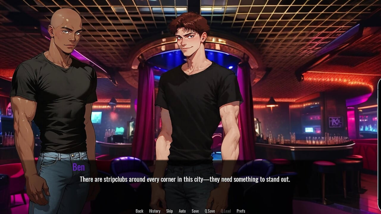 A Hot Redhead Stripper Gives a Lap Dance- Welcome to Port Haven #4 Gameplay