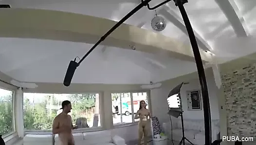 Behind the scenes fucking with Nicole Aniston