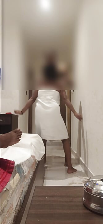 dasi quente esposa puja desfrutar de quarto de hotel husbend frind