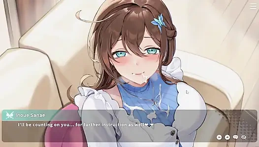 Inoue suka banget nyepong kontol dan jari