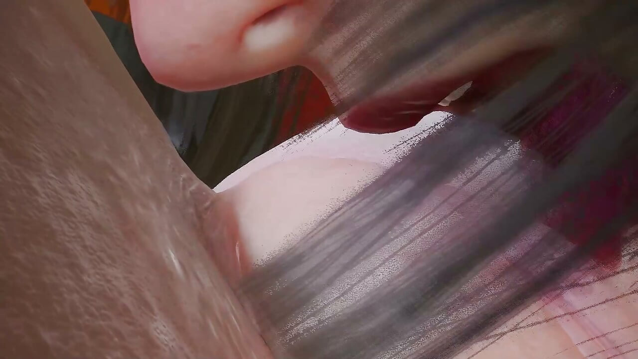 Mature Milf eating Young Asian pussy : 3D Porn