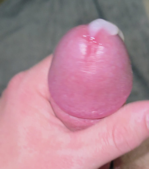 Close up of a quick cumshot I had earlier