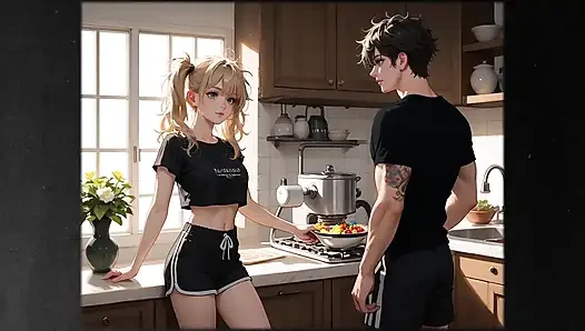 Step brother fuck me very hard