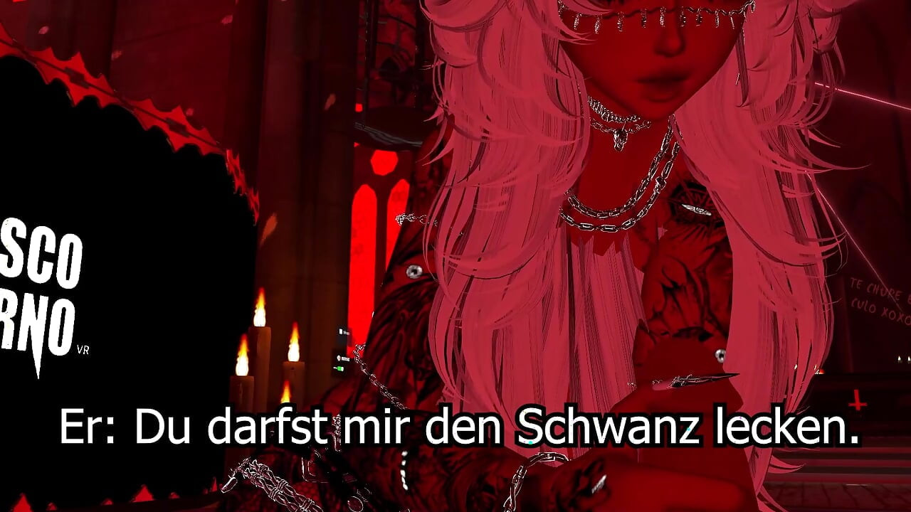 VRCHAT little devil gets fucked by her master