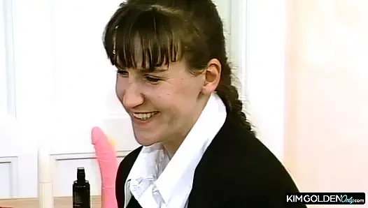 Geile Solosession mit Toys und Blowjob