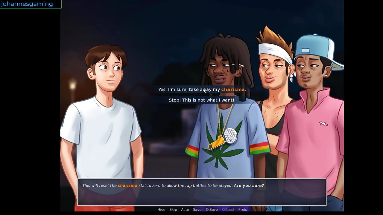 Summertime Saga - 그녀가 나에게 핸잡을 해줬어