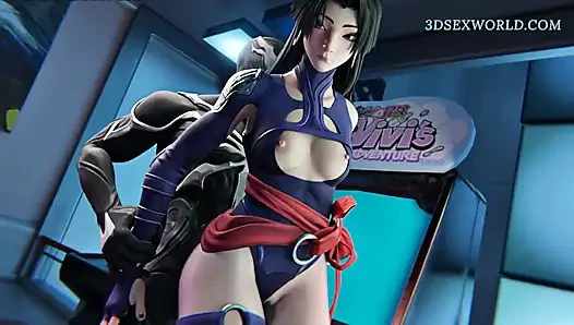 The Misunderstanding: Psylocke X Venom (3D Anime Porn)