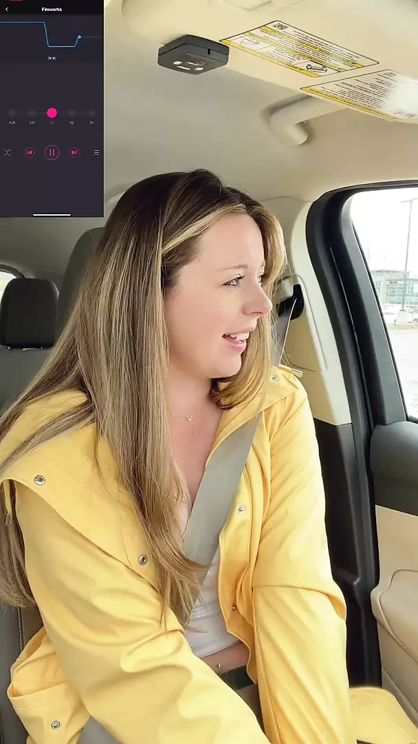 Thankful for My Raincoat Cuz My Pussy Is Pouring! Rainy Day Starbucks Drive Thru with My Lush!!