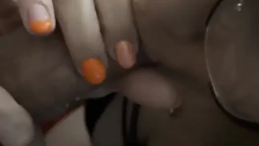 Meine stiefiset lutschte meinen schwanz so gut, dass ich wegen ihrer engen muschi in Sekunden ab war