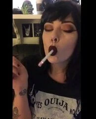 Lipstick Smoking